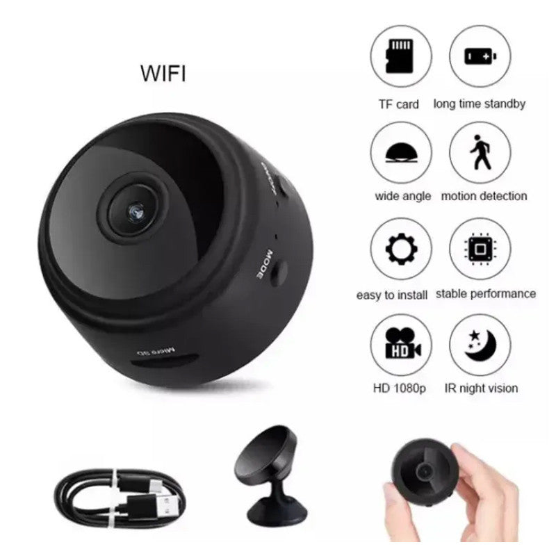 A9 Mini Wireless Security Camera – Compact HD Monitoring Camera كاميرا المراقبة اللاسلكية الصغيرة A9 – كاميرا مراقبة مدمجة عالية الدقة