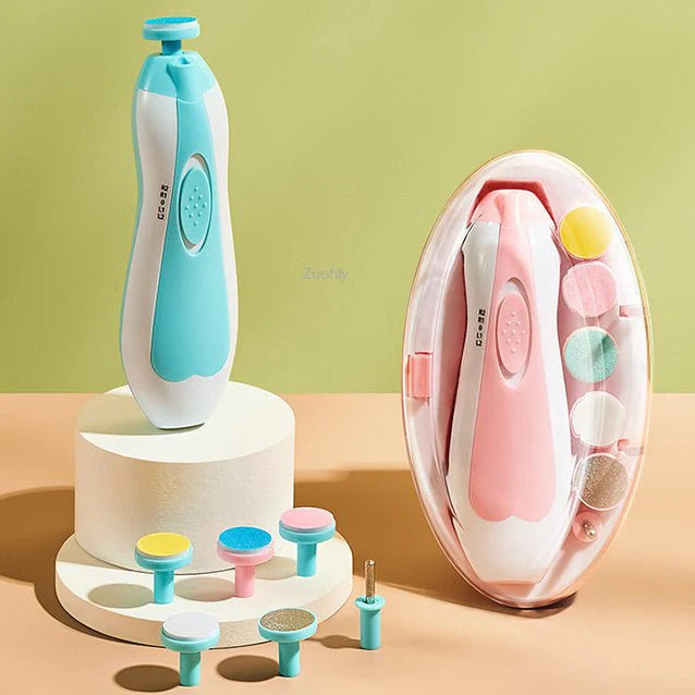 Baby Nail Trimmer – Safe Electric Nail Care Tool

AR: مقص أظافر الأطفال الكهربائي – أداة آمنة