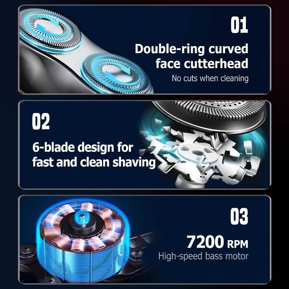 Compact Dual Blade Shaver | ماكينة حلاقة صغيرة بشفرتين