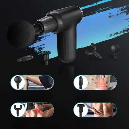 Deep Tissue Massage Gun Device | جهاز مساج عميق للأنسجة