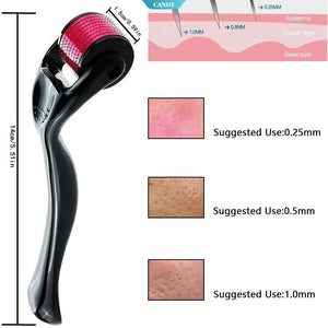 Derma Roller System – Microneedling Tool Front View

AR: نظام ديرما رولر – أداة ماكرونيدلينغ منظر أمامي