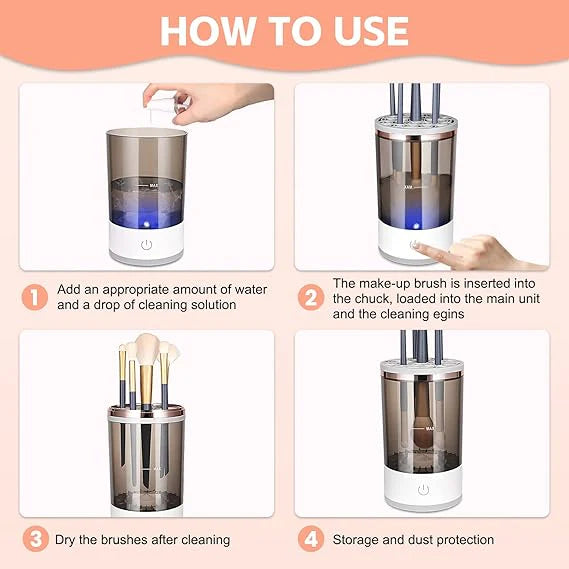 Electric Brush Cleaner Device | جهاز تنظيف الفرش الكهربائي