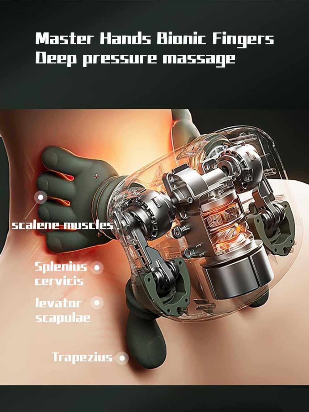 Electric Neck Massage Device | جهاز تدليك كهربائي للرقبة