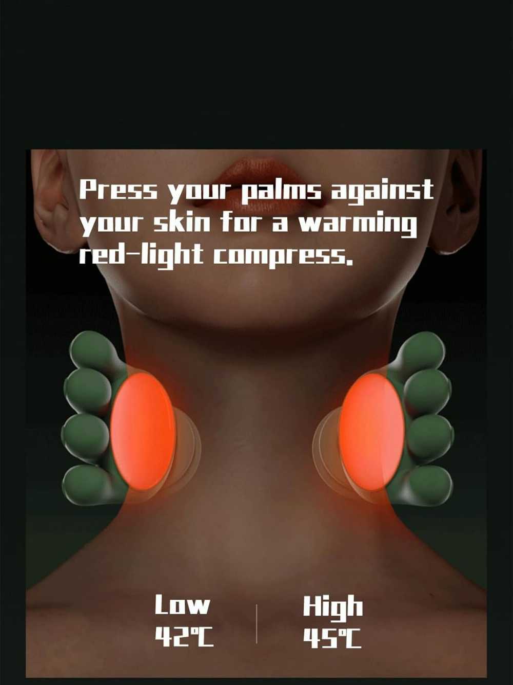 Heat Massage Device for Relaxation | جهاز تدليك مع التدفئة للاسترخاء