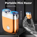 Mini Dual-Head Electric Shaver | ماكينة حلاقة كهربائية صغيرة برأسين