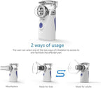 Portable nebulizer for respiratory therapy
نيبولايزر محمول للعلاج التنفسي
