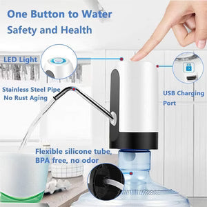 USB Rechargeable Electric Water Pump – Charging

AR: مضخة مياه كهربائية قابلة لإعادة الشحن USB – أثناء الشحن