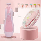 Baby Nail Trimmer – Safe & Gentle Electric Nail Care مقص أظافر الأطفال الكهربائي – آمن ولطيف للعناية بالأظافر