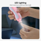 Baby Nail Trimmer – Safe & Gentle Electric Nail Care مقص أظافر الأطفال الكهربائي – آمن ولطيف للعناية بالأظافر