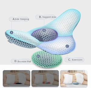 Cushion Back Support Pillow – Comfortable Lumbar Support وسادة دعم الظهر – راحة ودعم أسفل الظهر