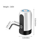 Electric Portable Water Dispenser Pump – USB Rechargeable مضخة مياه كهربائية محمولة – قابلة لإعادة الشحن USB