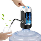 Electric Portable Water Dispenser Pump – USB Rechargeable مضخة مياه كهربائية محمولة – قابلة لإعادة الشحن USB