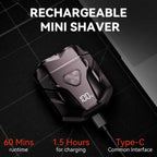 Waterproof Rechargeable Portable Shaver with Multi-Functional Display – Smooth & Smart Grooming ماكينة حلاقة محمولة مقاومة للماء وقابلة للشحن مع شاشة متعددة الوظائف – حلاقة ذكية وناعمة