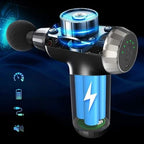 Muscle Massage Gun with 4 Heads – Deep Tissue Relaxation جهاز مساج للعضلات مع 4 رؤوس – استرخاء عميق للأنسجة